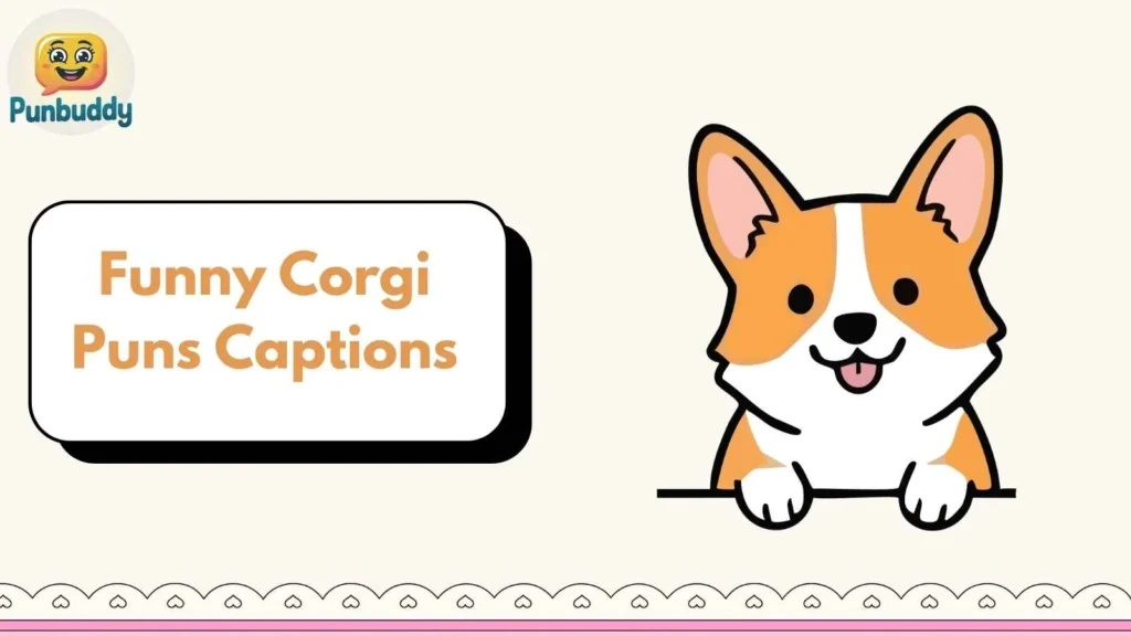 Funny Corgi Puns Captions