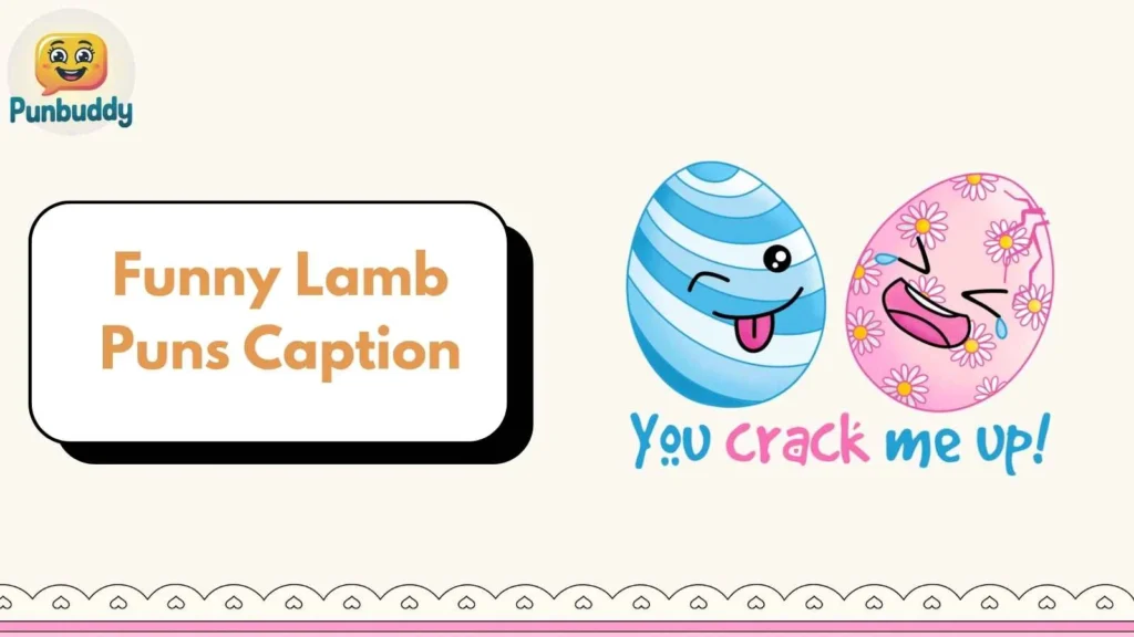 Funny Lamb Puns Caption