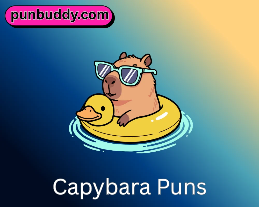 Capybara Puns