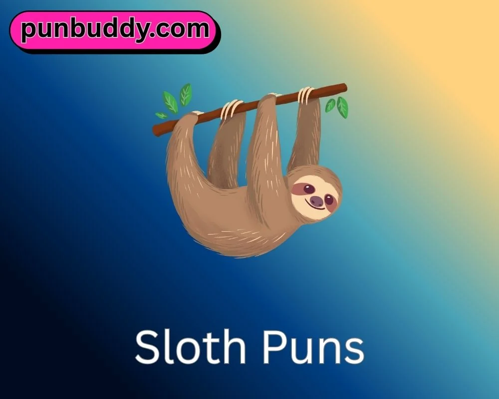 Sloth Puns