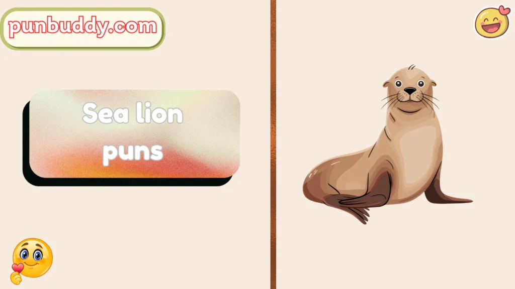 Sea lion puns