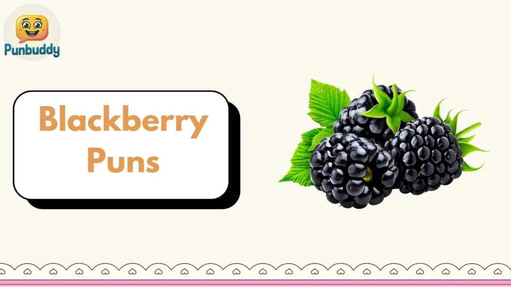 Blackberry Puns